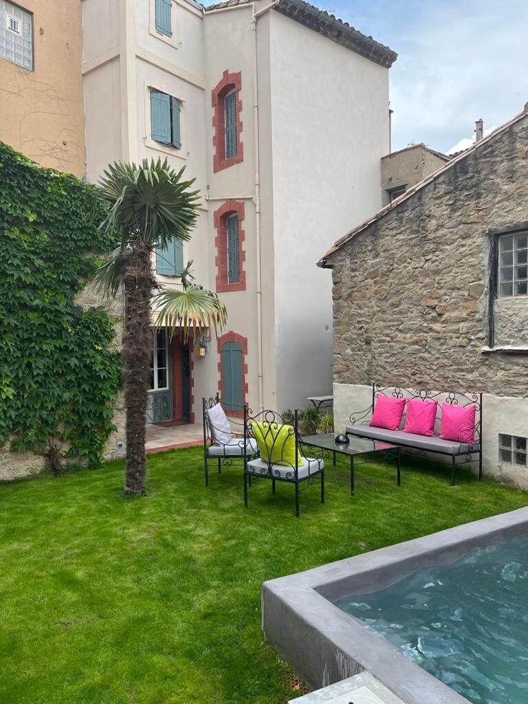 La Casa Consuelo ~ Piscine ~ Jardin ~ Centre Ville Carcassone Kültér fotó